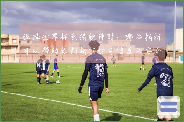 选择世界杯竞猜软件时，哪些指标可以帮助你判断它的可信度和安全性？