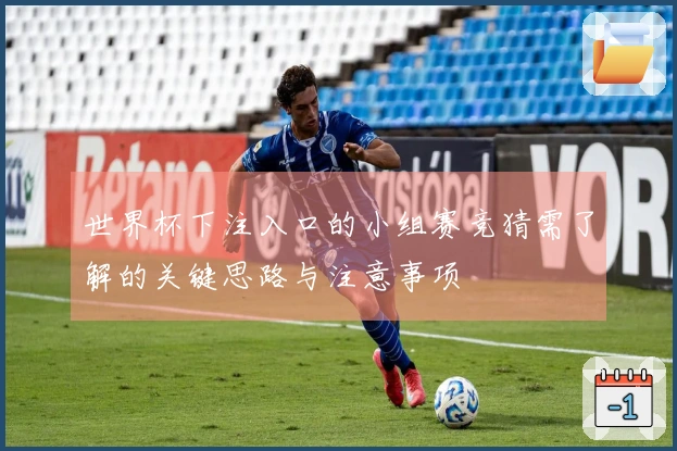 世界杯下注入口的小组赛竞猜需了解的关键思路与注意事项