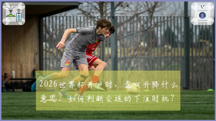 2026世界杯开户时，盘口升降什么意思？如何判断合适的下注时机？