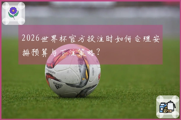 2026世界杯官方投注时如何合理安排预算与下注策略？